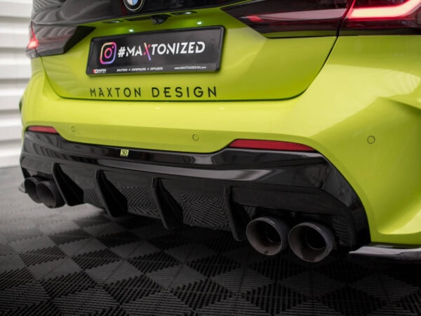 Pol po rear valance v 3 milltek sport exhaust bmw 1 f40 m135i 18300 4