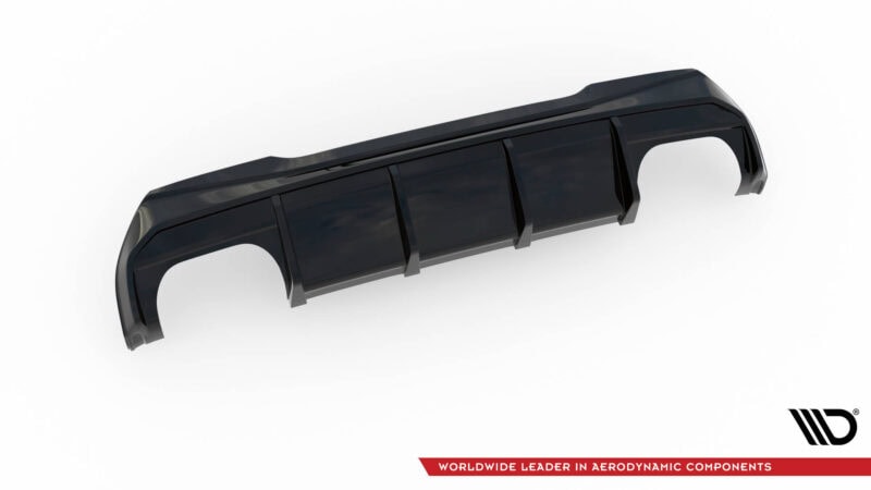 Maxton design rear diffuser v. 3 + milltek sport exhaust for bmw f40 m135i