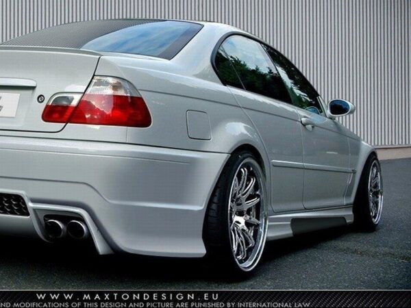 Alternative view of Maxton Design Side Skirts Generation V For BMW 3 Series E46