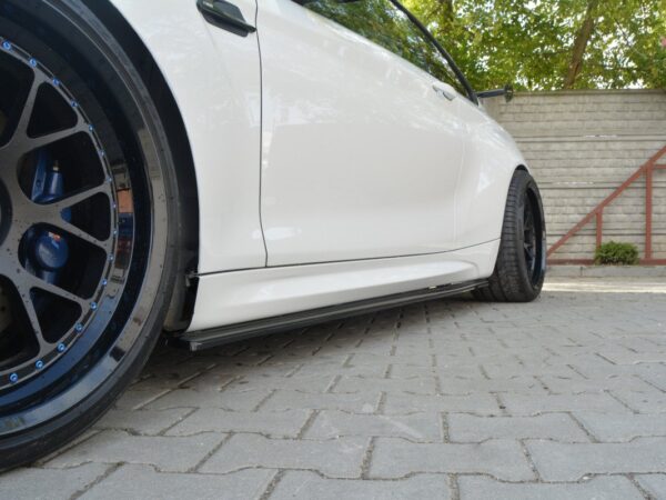 Alternative view of Maxton Design Gloss Black Side Skirts For BMW M2 F87