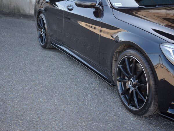 Pol po side skirts diffusers mercedes benz s class amg line w222 7291 1