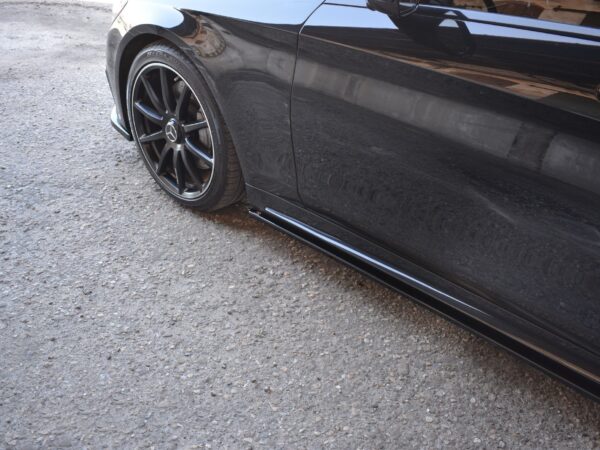Pol po side skirts diffusers mercedes benz s class amg line w222 7291 2