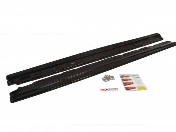 Alternative view of Maxton Design Gloss Black Side Skirts for Mercedes-Benz W204 LCI