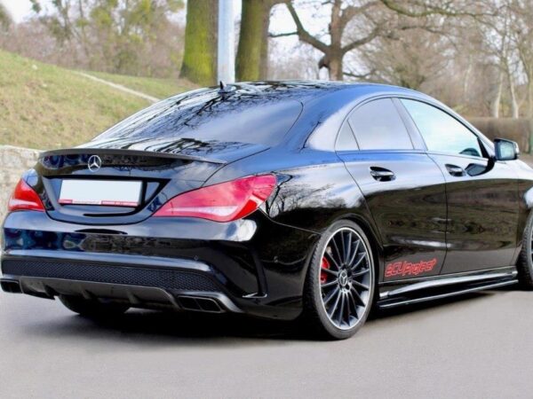 Pol po side skirts diffusers mercedes cla 45 amg c117 a45 amg w176 preface 203 3