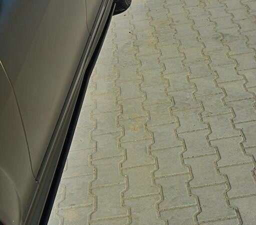 Alternative view of Maxton Design Gloss Black Side Skirts for Mercedes-Benz AMG W221 LWB