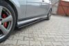 Maxton Design Gloss Black Side Skirts For Mercedes-Benz AMG W204 S204