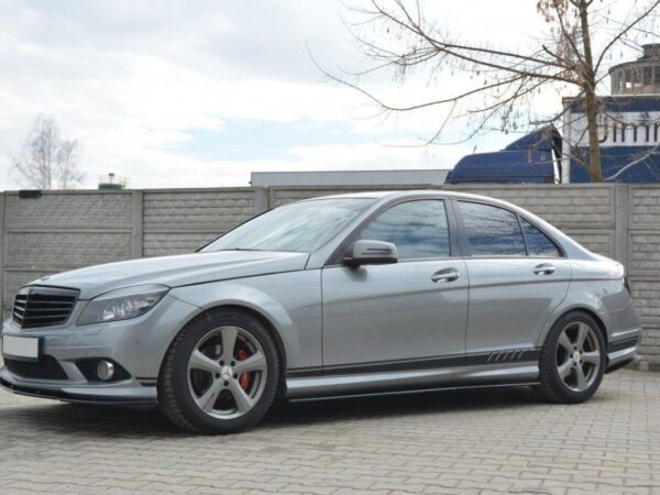 Pol po side skirts diffusers mercedes benz c sedan estate amg line w204 s204 199 3