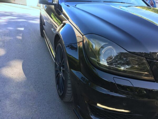 Alternative view of Maxton Design Gloss Black Side Skirts For Mercedes-Benz AMG C63 W204 S204 LCI