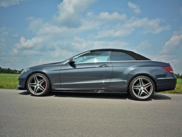 Pol po side skirts diffusers mercedes benz e coupe cabrio c207 facelift a207 facelit 5560 2