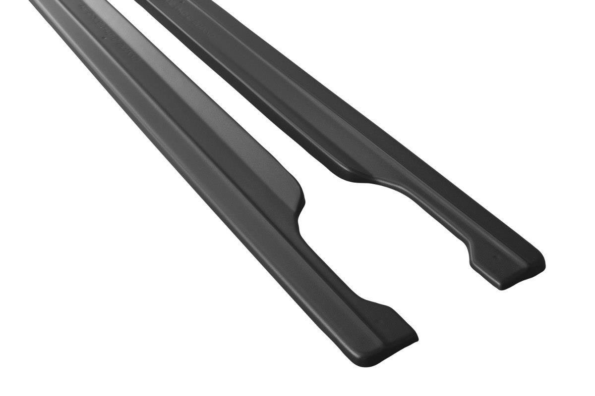 Maxton design gloss black side skirts for mercedes-benz amg c63 c205 - image 5