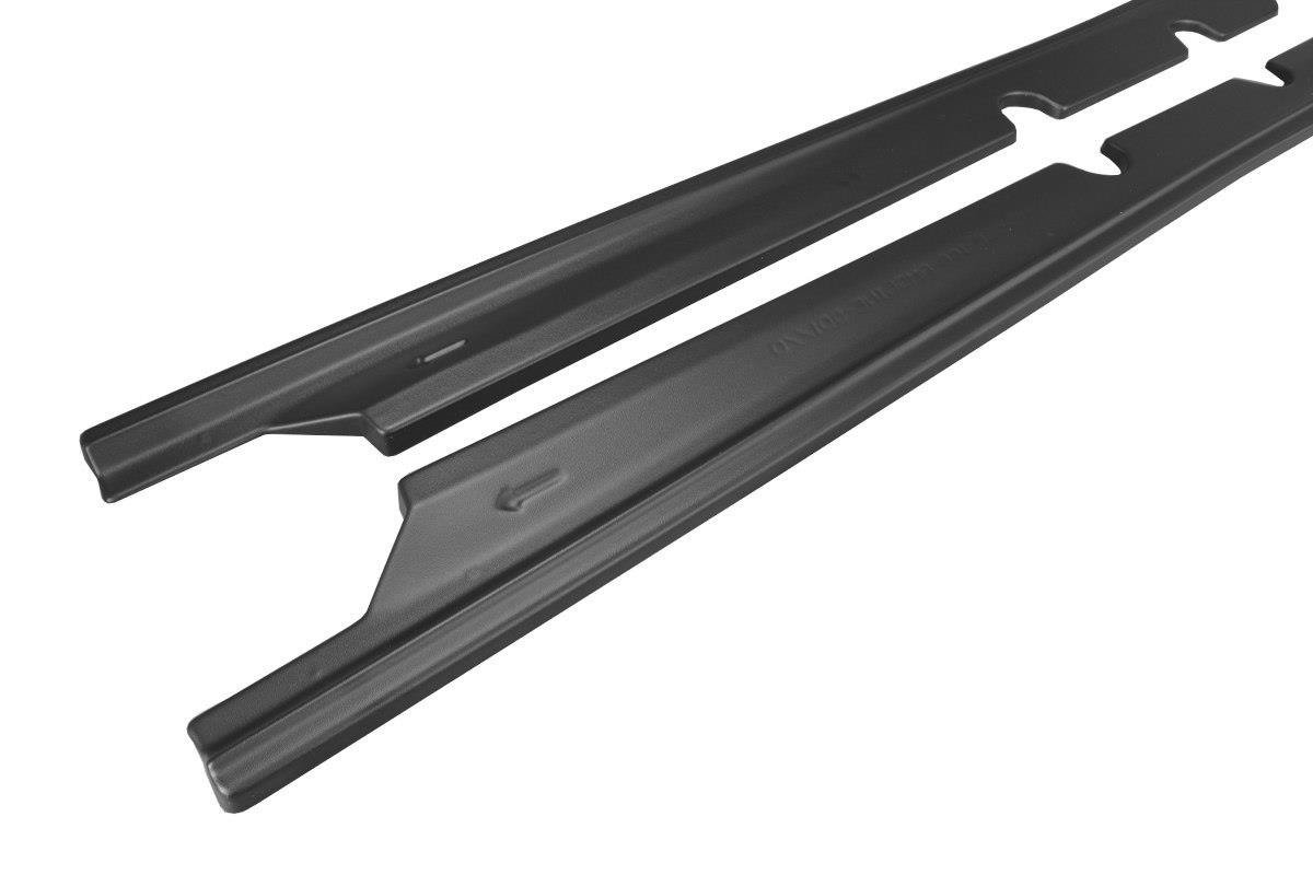Maxton design gloss black side skirts for mercedes-benz amg w166 - image 5