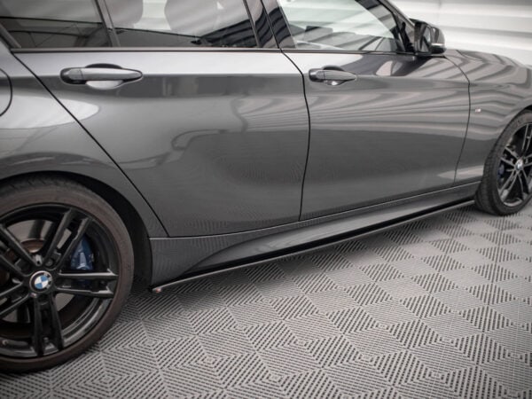Alternative view of Maxton Design Gloss Black Side Skirts V.1 For BMW 1 Series F20 F21 M135i M140i M Sport