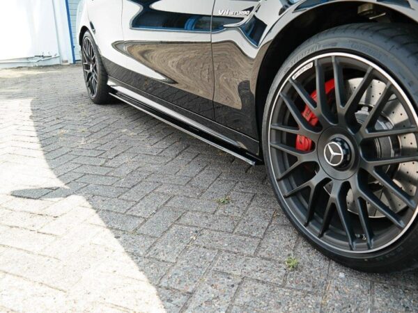 Alternative view of Maxton Design Gloss Black Side Skirts V.1 For Mercedes-Benz AMG C63 S205