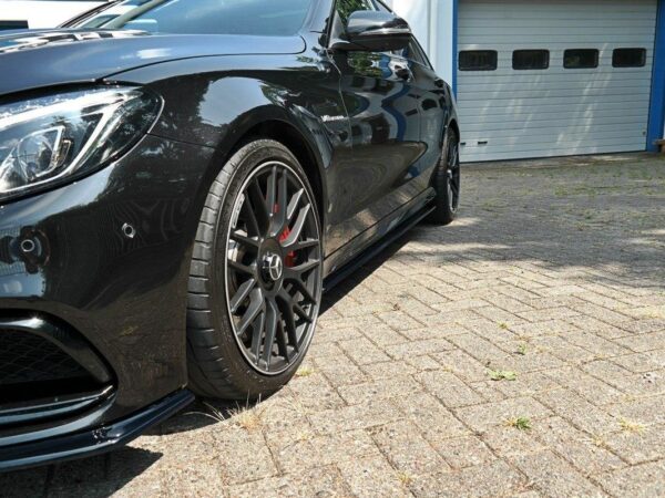 Pol po side skirts diffusers v 1 mercedes c class s205 63amg 5557 4