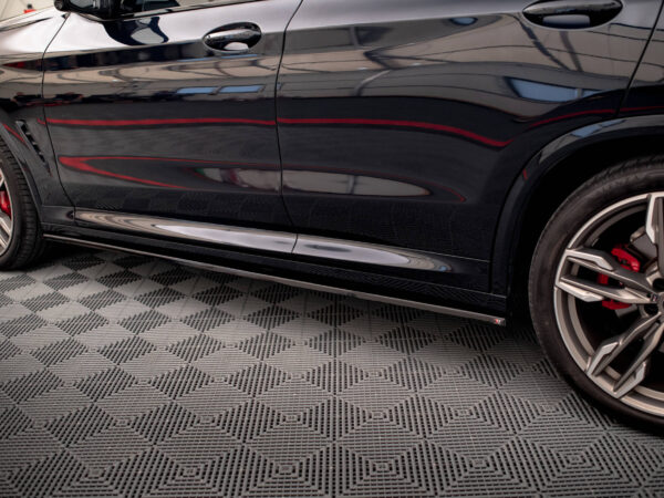 Alternative view of Maxton Design Gloss Black Side Skirts V.1 For BMW X3 G01 M40d M40i M Sport