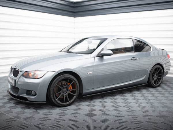 Alternative view of Maxton Design Gloss Black Side Skirts For BMW 3 Series E92 M Sport