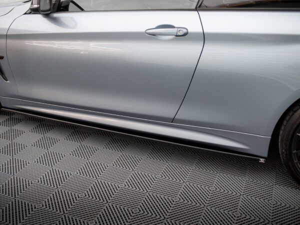 Alternative view of Maxton Design Gloss Black Side Skirts For BMW 4 Series F32 F33 F36 M Sport