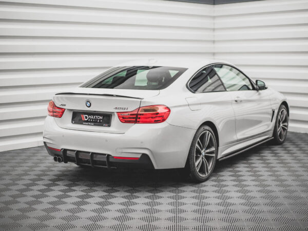 Alternative view of Maxton Design Gloss Black Boot Spoiler For BMW 4 Series F32