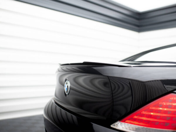 Alternative view of Maxton Design Gloss Black Boot Spoiler For BMW 6 Series M6 E63