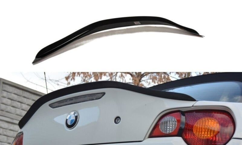 Maxton design gloss black boot spoiler for bmw z4 e85 pre lci