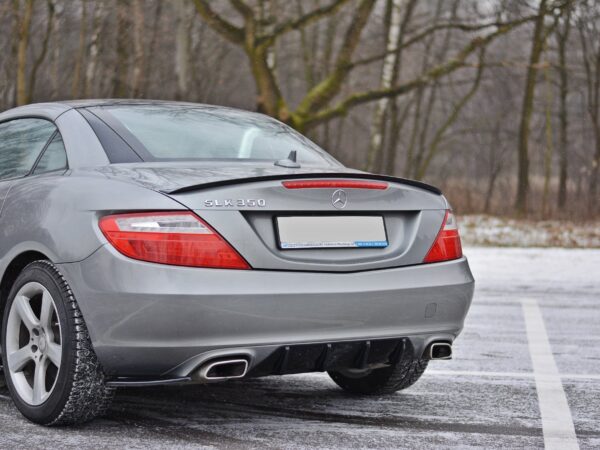 Alternative view of Maxton Design Gloss Black Boot Spoiler For Mercedes-Benz SLK R172