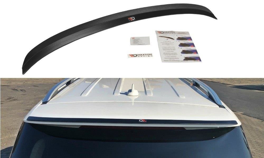 Maxton design gloss black roof spoiler for mercedes-benz amg w166 - image 2