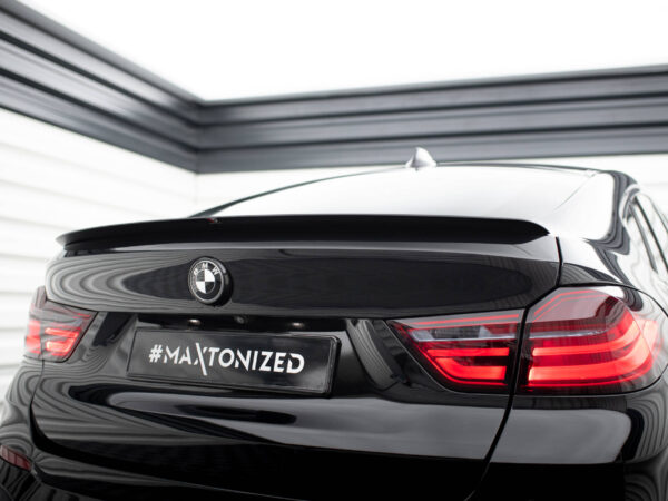 Alternative view of Maxton Design Gloss Black Roof Spoiler For BMW X4 F26 M Sport