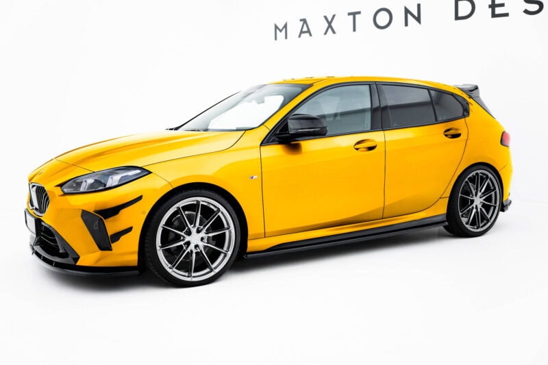 Maxton design gloss black body kit v. 1 for bmw 1 m sport f70