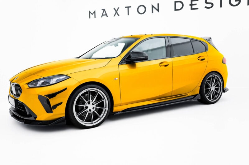 Maxton design gloss black body kit v. 2 bmw 1 m sport f70