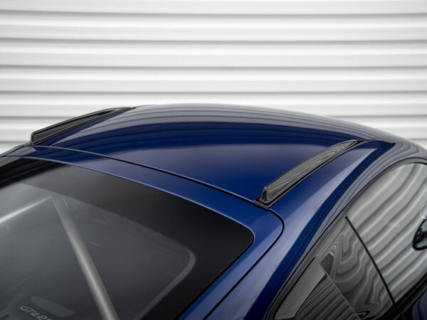 Alternative view of Maxton Design Gloss Black Short Roof Rails For Porsche 718 Cayman GT4 RS 982c