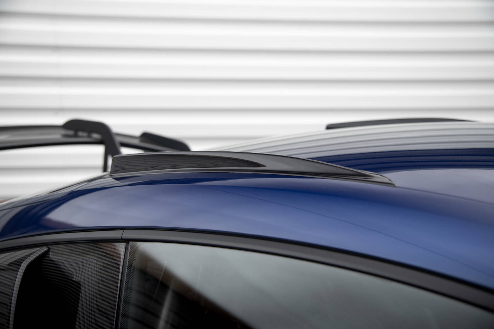 Maxton design gloss black short roof rails for porsche 718 cayman gt4 rs 982c - image 3