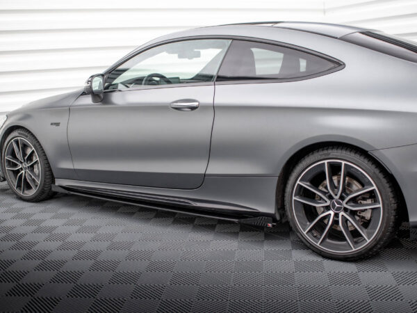 Pol po side flaps mercedes amg c43 coupe cabrio c205 facelift a205 facelift 19064 5