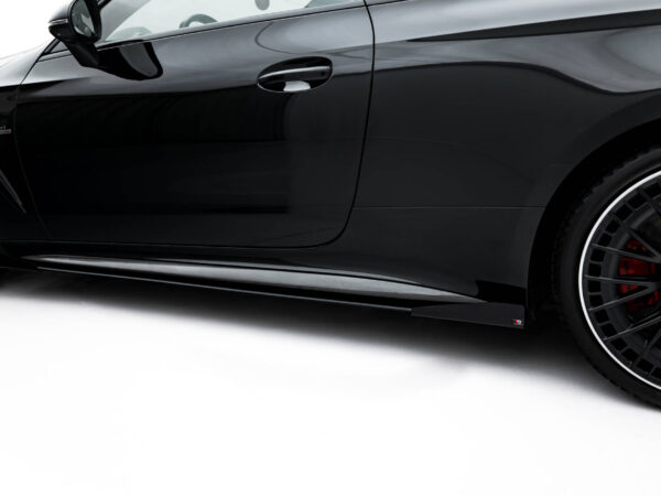 Alternative view of Maxton Design Gloss Black Side Flaps For Mercedes-Benz AMG CLE53 C236
