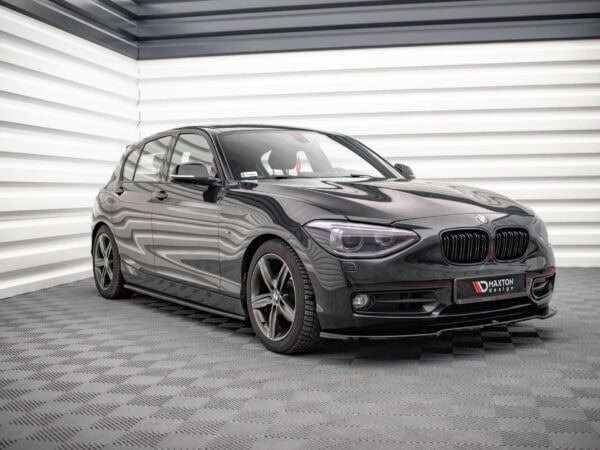 Alternative view of Maxton Design Gloss Black Side Skirts For BMW 1 Series F20 F21
