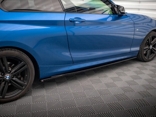Alternative view of Maxton Design Gloss Black Side Skirts For BMW 2 Series F22 M Sport