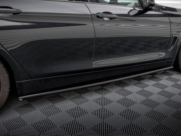 Alternative view of Maxton Design Gloss Black Side Skirts For BMW 4 Series F32 F33 F36