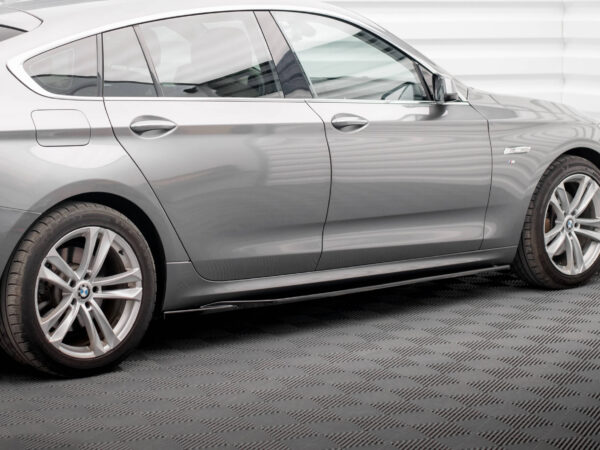 Alternative view of Maxton Design Gloss Black Side Skirts For BMW 5 Series GT F07 M Sport