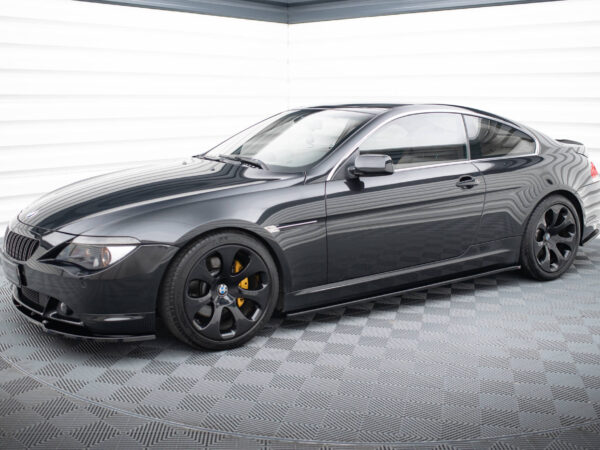 Alternative view of Maxton Design Gloss Black Side Skirts For BMW 6 Series E63 E64