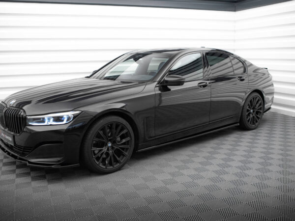 Alternative view of Maxton Design Gloss Black Side Skirts For BMW 7 Series G11