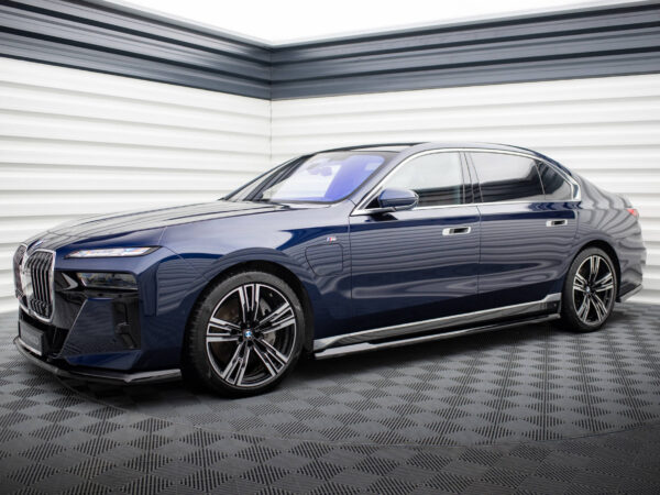 Alternative view of Maxton Design Gloss Black Side Skirts For BMW 7 Series G70 M Sport