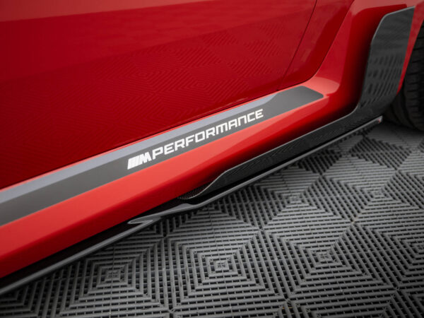 Alternative view of Maxton Design Gloss Black Side Skirts For BMW M2 Series G87 M Performance