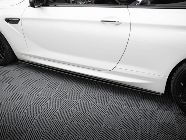Alternative view of Maxton Design Gloss Black Side Skirts for BMW M6 Series F06 F12 F13 M Sport