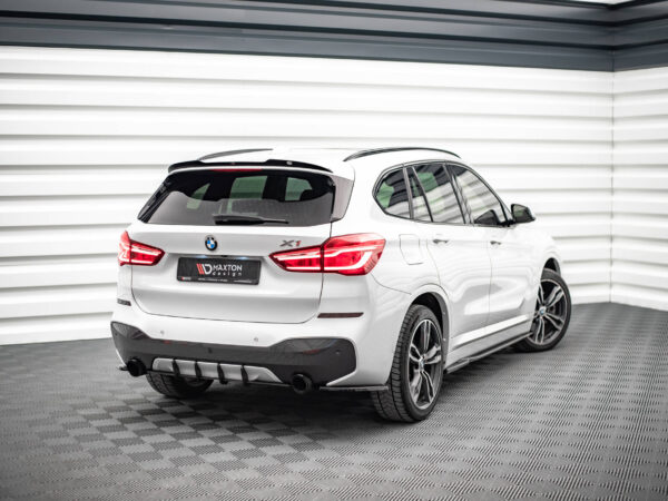 Alternative view of Maxton Design Gloss Black Side Skirts For BMW X1 F48 M Sport