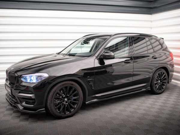 Alternative view of Maxton Design Gloss Black Side Skirts For BMW X3 G01