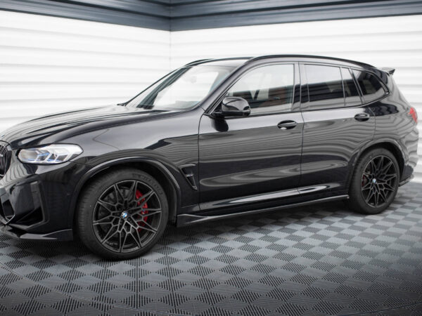 Alternative view of Maxton Design Gloss Black Side Skirts For BMW X3M F97