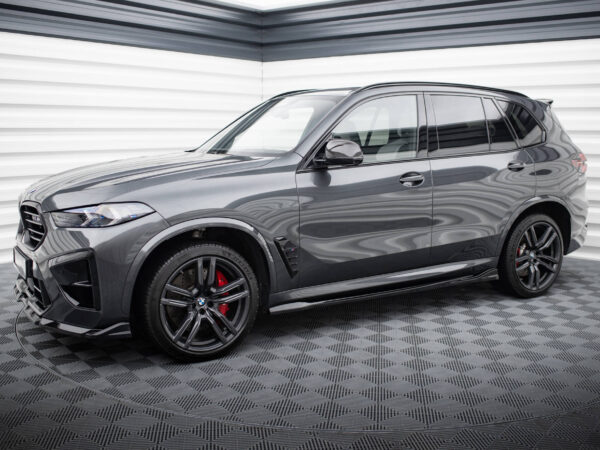 Alternative view of Maxton Design Gloss Black Side Skirts For BMW X5M F95 LCI