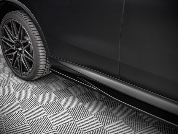 Alternative view of Maxton Design Gloss Black Side Skirts For BMW X5M F95