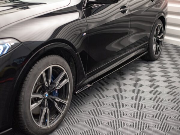 Pol po side skirts diffusers bmw x7 m pack g07 12487 6