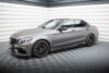 Maxton Design Gloss Black Side Skirts For Mercedes-Benz AMG C63 W205 LCI