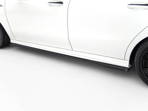 Pol po side skirts diffusers mercedes amg cla 35 45 coupe shooting brake c118 facelift x118 facelift 22154 4